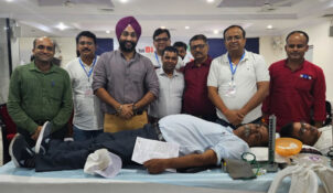 Blood Donation Camp Organised by NHES Alumni